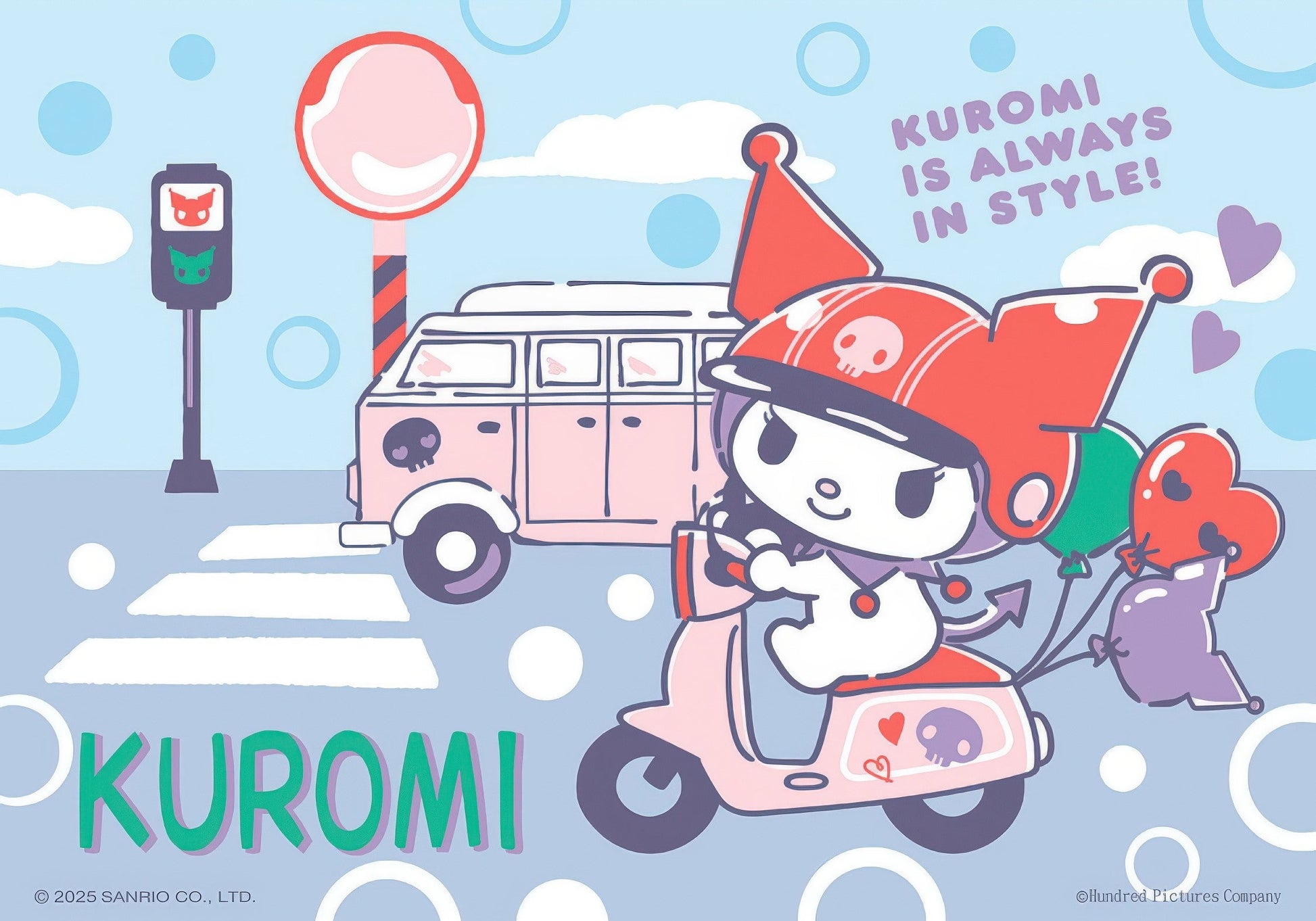 hundred-pictures-hp0108-304-kuromi-(local-series)-scooter-trip-108-pieces-jigsaw-puzzle