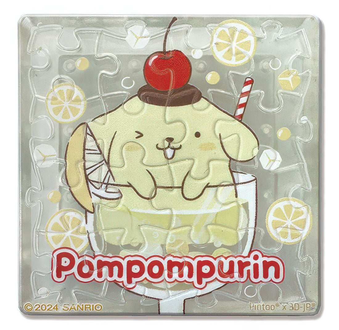 hundred-pictures-hp0116024-pompompurin-(sparkling-water-series)-sweet-and-sour-orange-16-pieces-magnet-puzzle