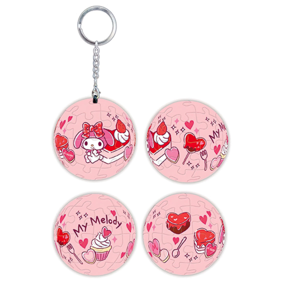 hundred-pictures-hp0124247-my-melody-sweet-strawberry-cake-24-pieces-plastic-keychain-puzzle