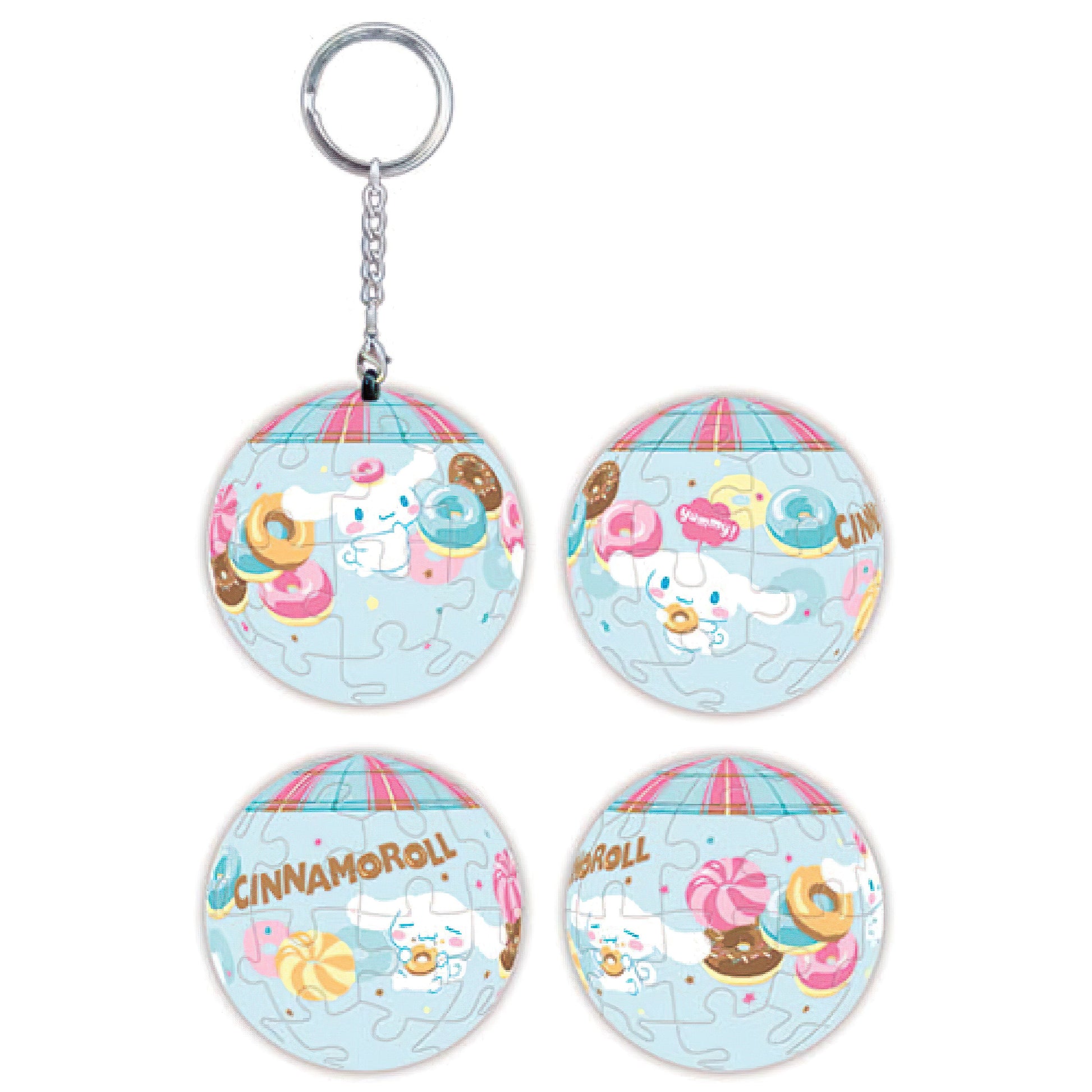 hundred-pictures-hp0124263-cinnamoroll-colourful-donuts-24-pieces-plastic-keychain-puzzle