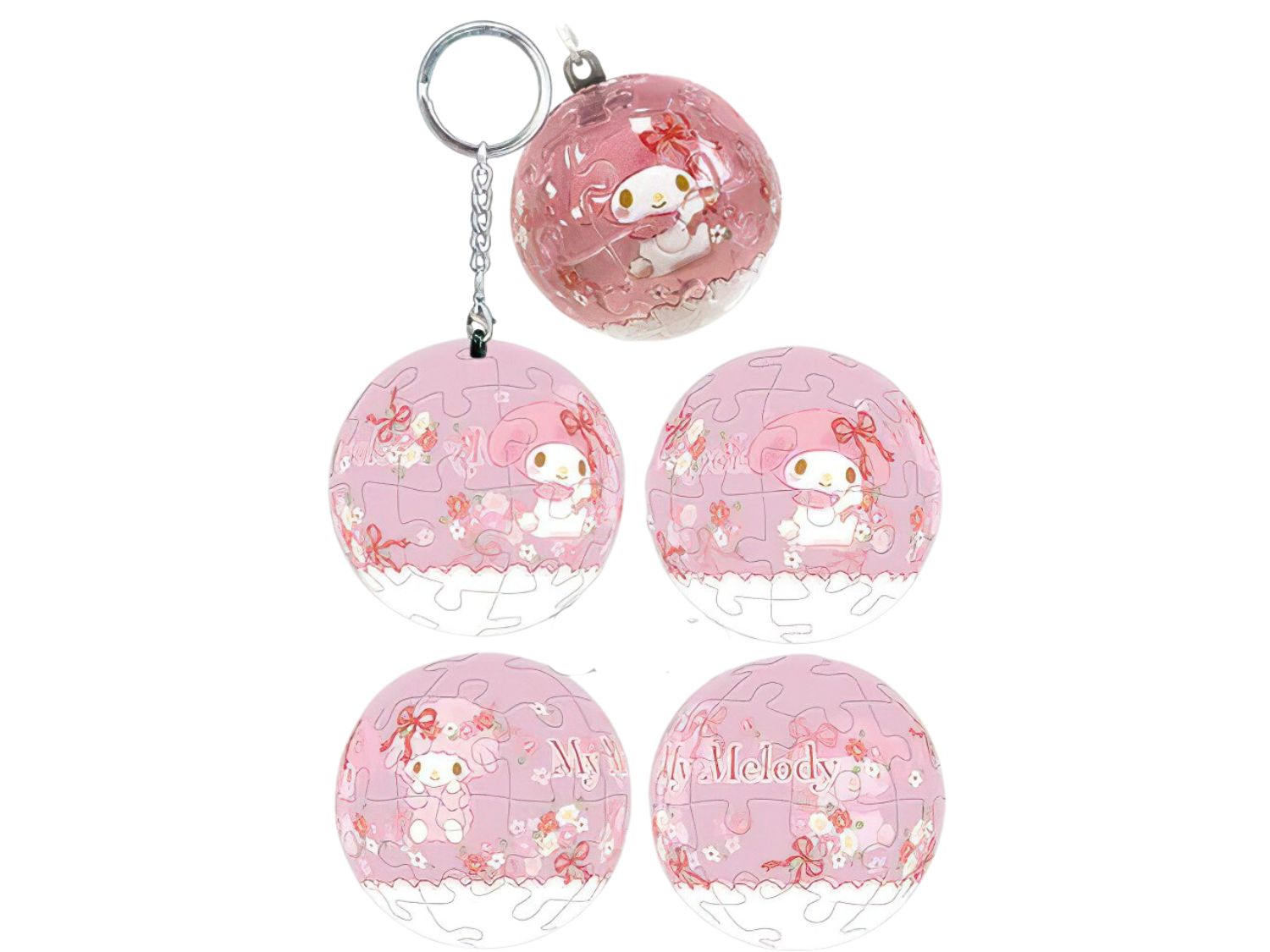 hundred-pictures-hp0124283-my-melody-floral-pink-knot-24-pieces-crystal-keychain-puzzle