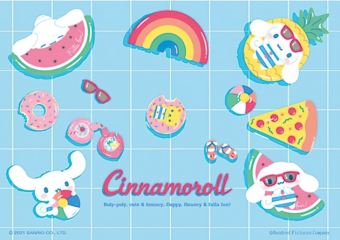 hundred-pictures-hp0200-025-cinnamoroll-midsummer-pool-200-pieces-jigsaw-puzzle