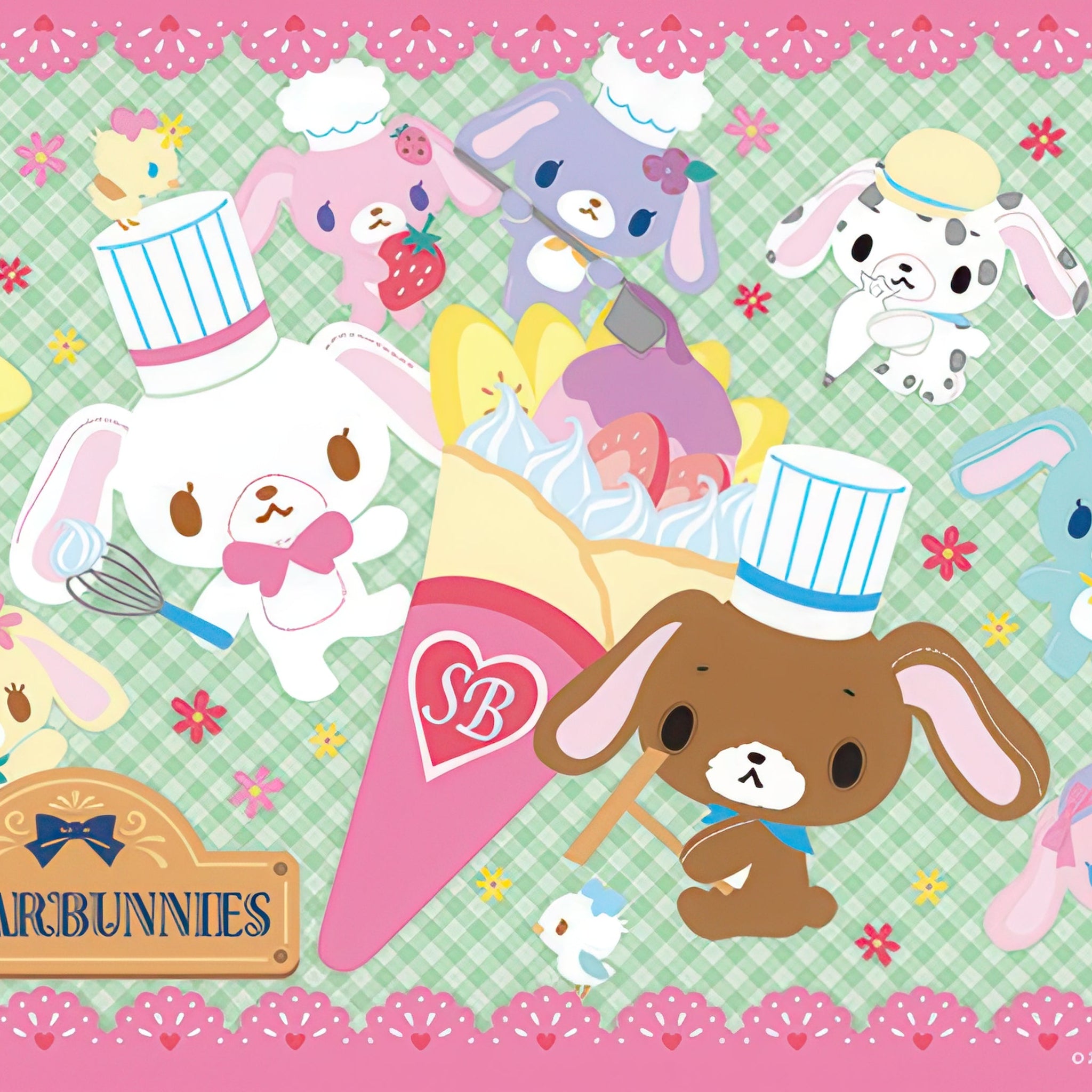 hundred-pictures-hp0300s-176-sugarbunnies-honey-crepes-300-pieces-jigsaw-puzzle