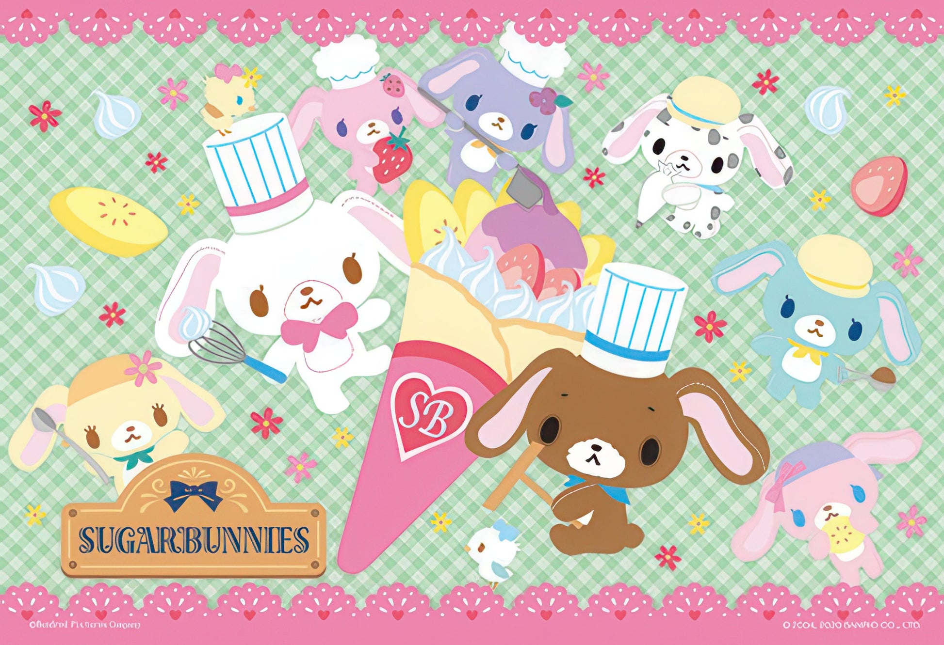 hundred-pictures-hp0300s-176-sugarbunnies-honey-crepes-300-pieces-jigsaw-puzzle