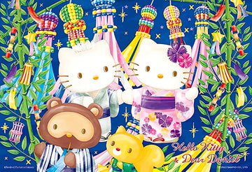 hundred-pictures-hp0300s-227-hello-kitty-(festival-series)-tanabata-wishes-300-pieces-jigsaw-puzzle