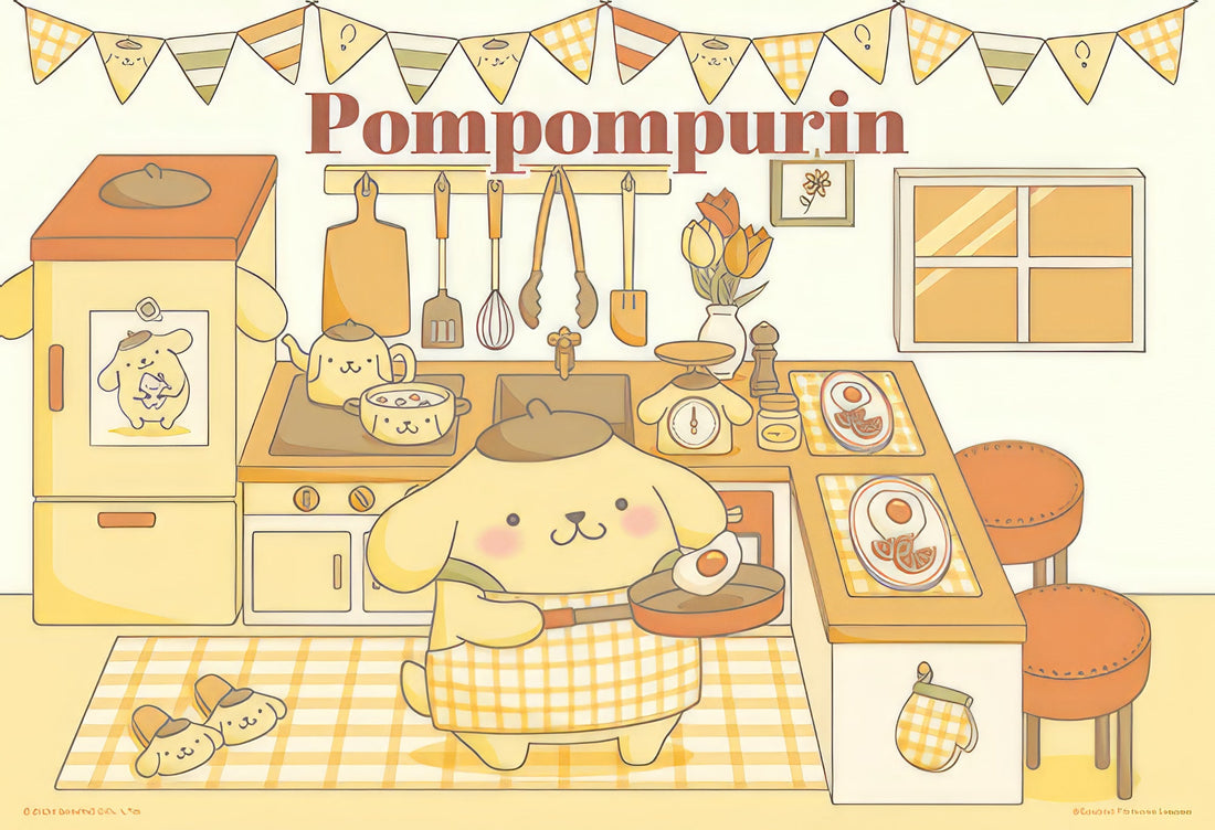 hundred-pictures-hp0300s-259-pompompurin-(room-series)-nordic-style-kitchen-300-pieces-jigsaw-puzzle