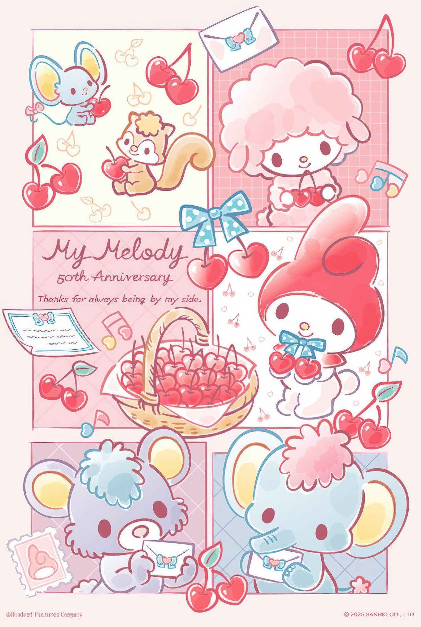 hundred-pictures-hp0300s-276-my-melody-(anniversary-series)-sweet-memories-300-pieces-jigsaw-puzzle