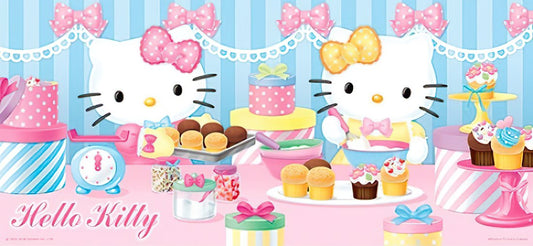 Hundred Pictures HP0510-017　Hello Kitty • Cupcake Shop　510 Pieces Jigsaw Puzzle