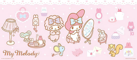 Hundred Pictures HP0510-019　My Melody • Sweet Pink Beauty House　510 Pieces Jigsaw Puzzle