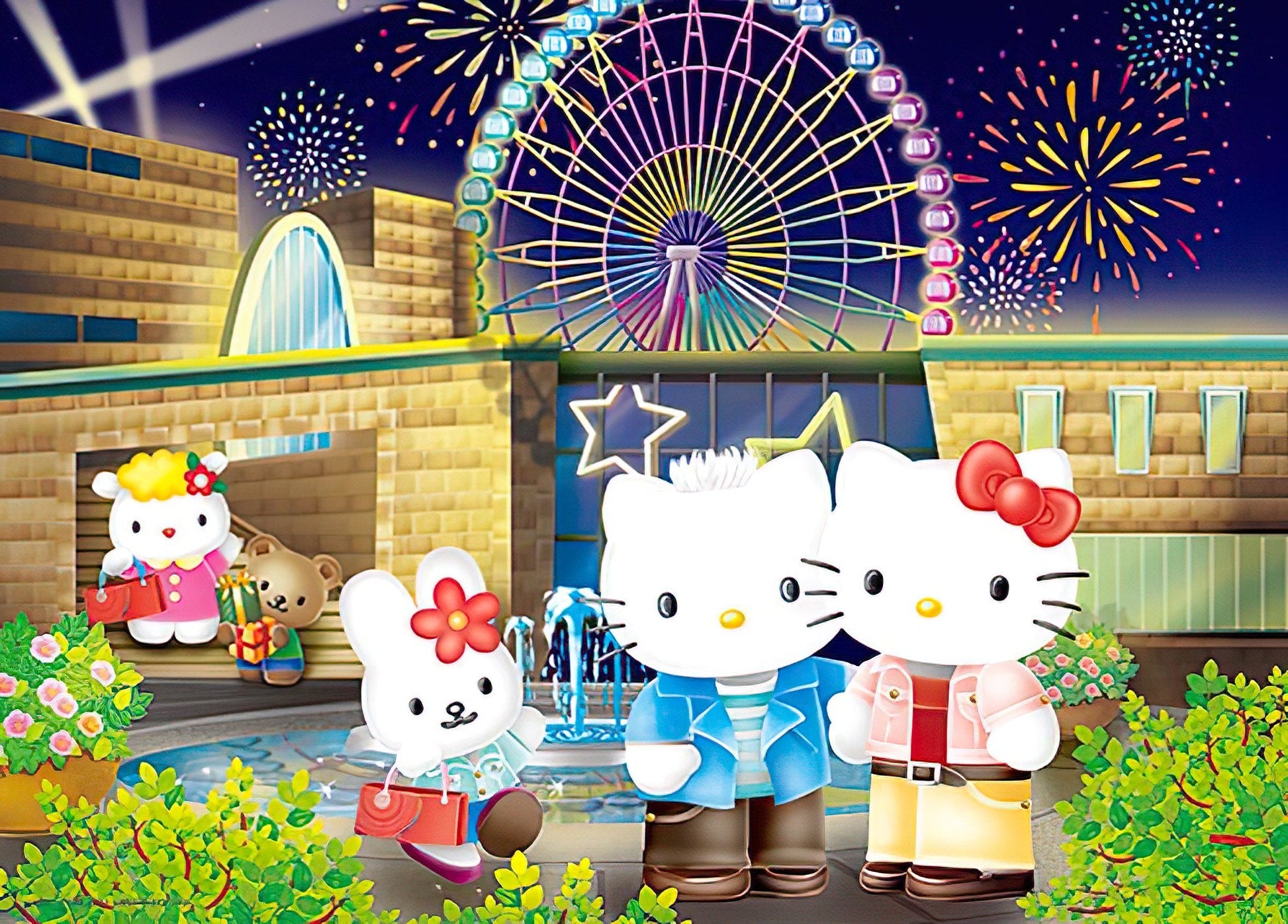 hundred-pictures-hp0520-146-hello-kitty-fireworks-ferris-wheel-520-pieces-jigsaw-puzzle