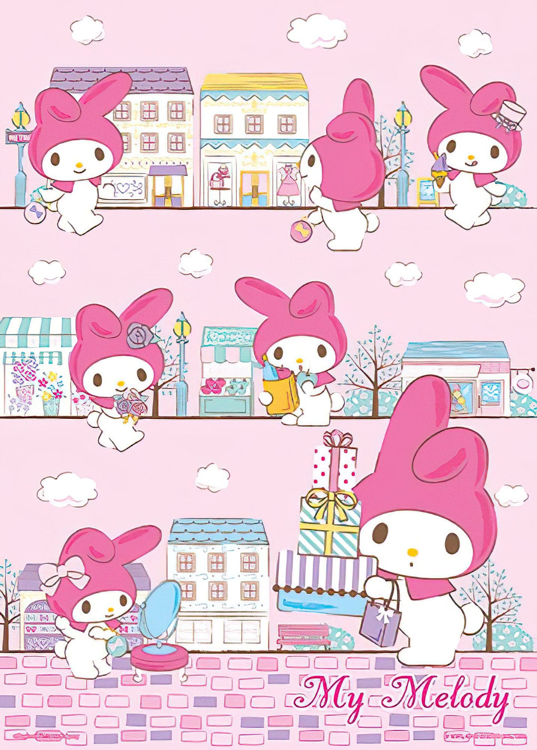 hundred-pictures-hp0520-161-my-melody-fashion-shopping-520-pieces-jigsaw-puzzle