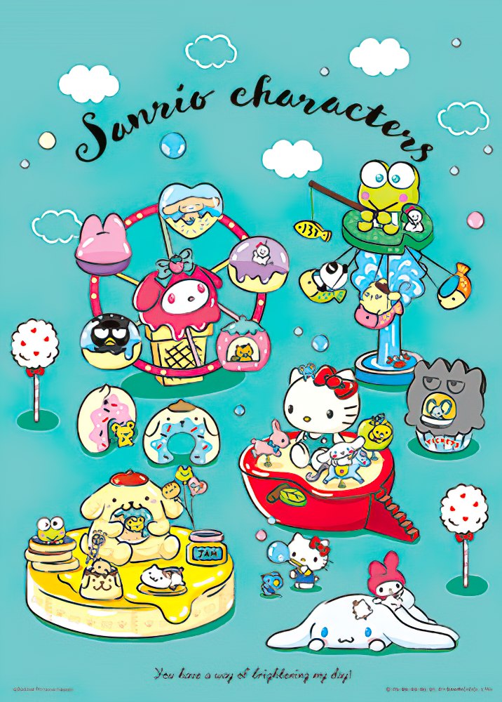 hundred-pictures-hp0520-192-sanrio-fantasy-park-520-pieces-jigsaw-puzzle