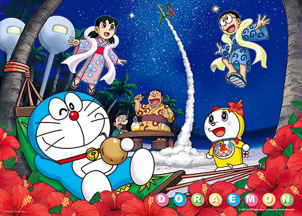 hundred-pictures-hp0520-230-doraemon-starry-night-520-pieces-jigsaw-puzzle