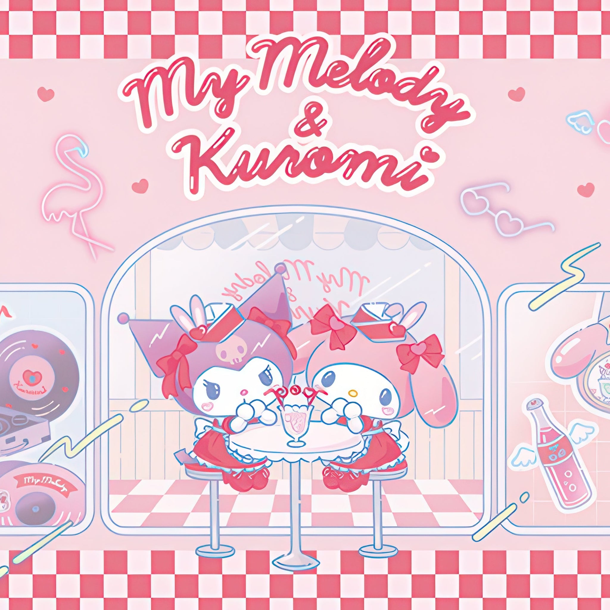 hundred-pictures-hp0520-248-my-melody-&-kuromi-(american-restaurant-series)-sweetheart-maid-520-pieces-jigsaw-puzzle