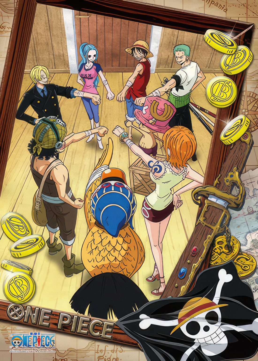 hundred-pictures-hp0520-256-one-piece-straw-hat-crew-(4)-520-pieces-jigsaw-puzzle