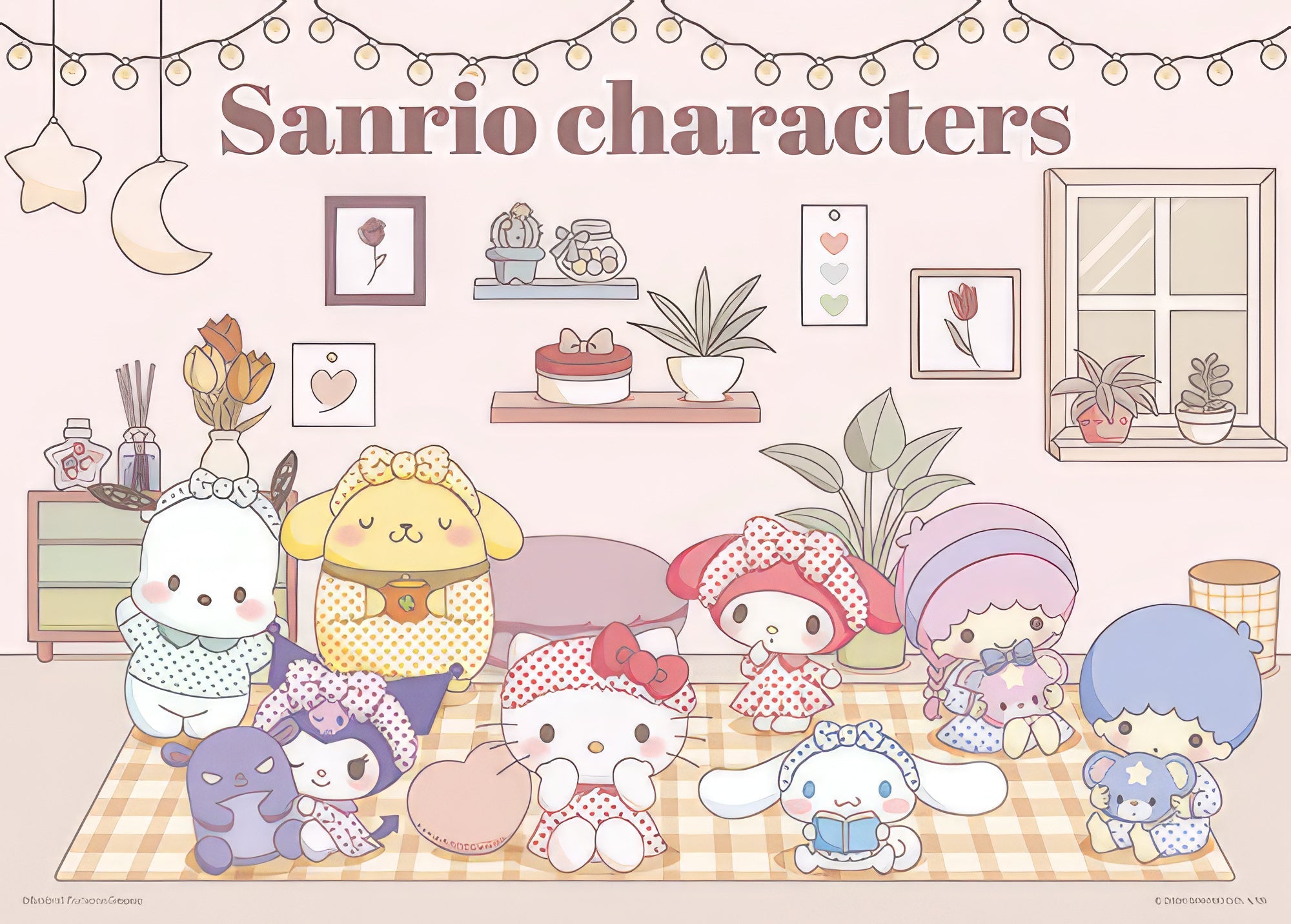 hundred-pictures-hp0520-259-sanrio-characters-polka-dot-pajama-time-520-pieces-jigsaw-puzzle