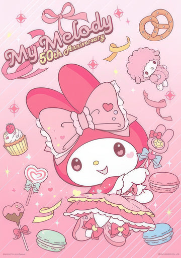 hundred-pictures-hp0520-273-my-melody-(anniversary-series)-cute-sweetheart-520-pieces-jigsaw-puzzle