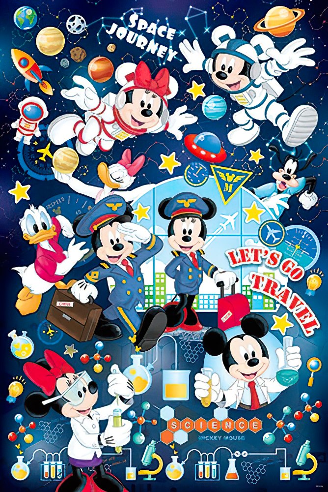 hundred-pictures-hpd01000-046-mickey-friends-dream-home-1000-pieces-jigsaw-puzzle