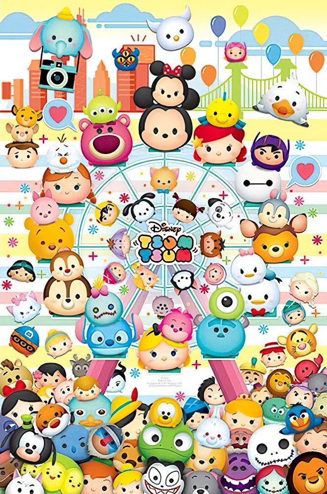 hundred-pictures-hpd01000-056-tsum-tsum-happy-ferris-wheel-1000-pieces-jigsaw-puzzle