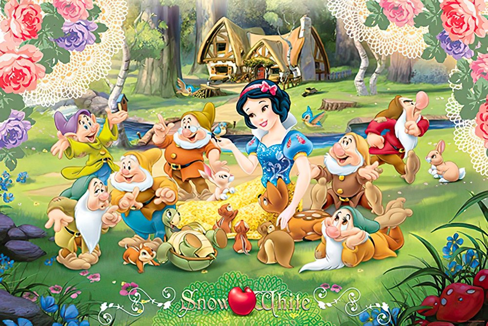 hundred-pictures-hpd01000-086-disney-princess-snow-white-(2)-1000-pieces-jigsaw-puzzle