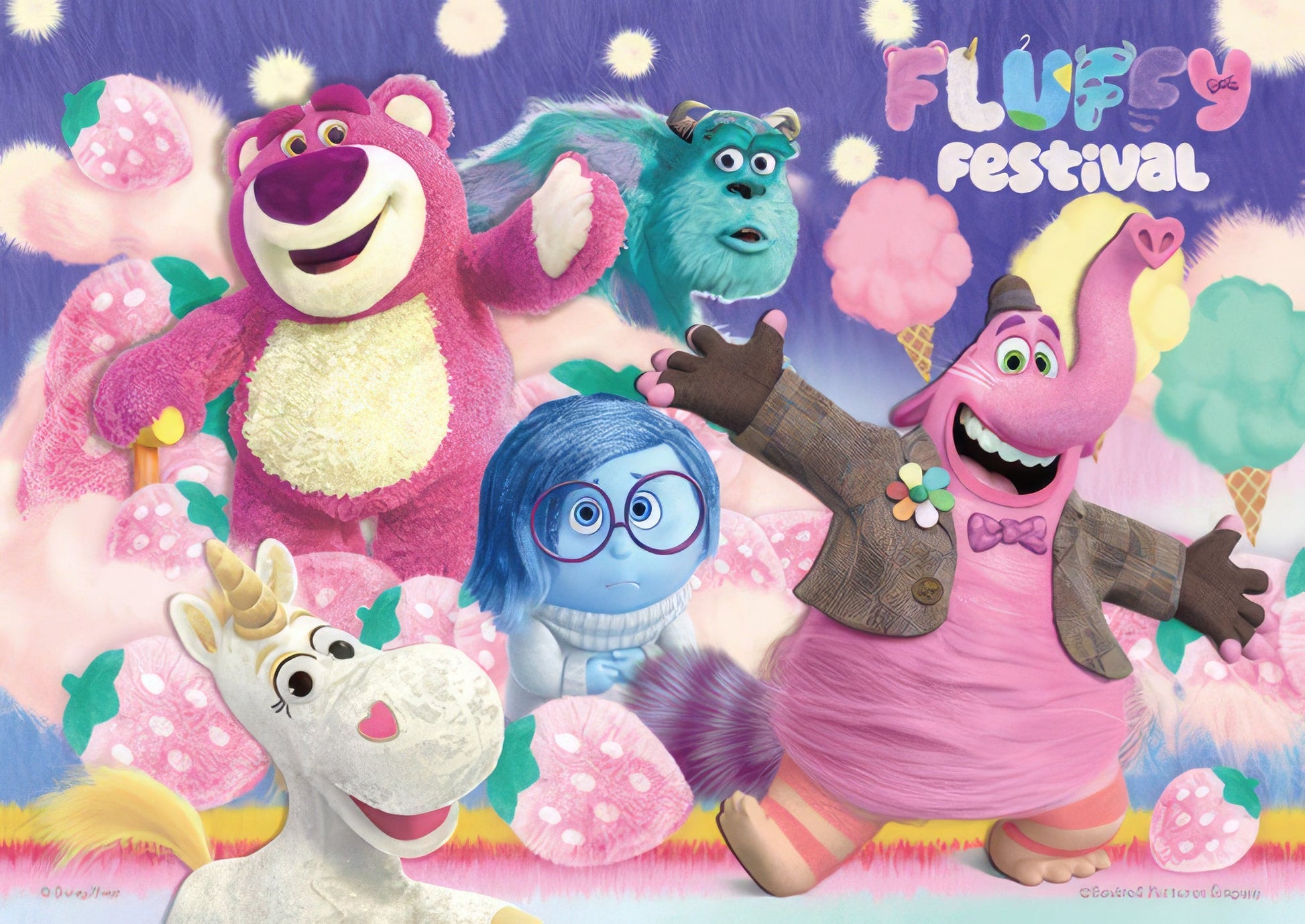 hundred-pictures-hpd0108-290-disney-pixar-fluffy-(dessert-series)-strawberry-land-108-pieces-jigsaw-puzzle