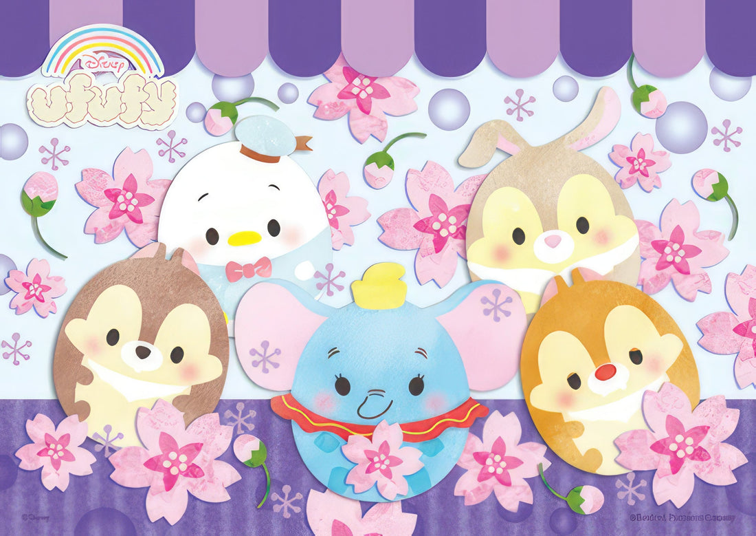 hundred-pictures-hpd0108-300-disney-ufufy-(fruit-and-flower-series)-cherry-blossom-108-pieces-jigsaw-puzzle