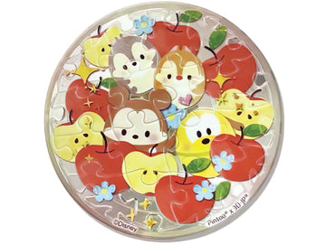 hundred-pictures-hpd0116029-disney-ufufy-(fruit-and-flower-series)-apple-16-pieces-magnet-puzzle