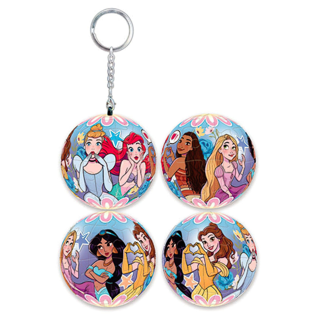 hundred-pictures-hpd0124159-disney-princess-6-24-pieces-plastic-keychain-puzzle