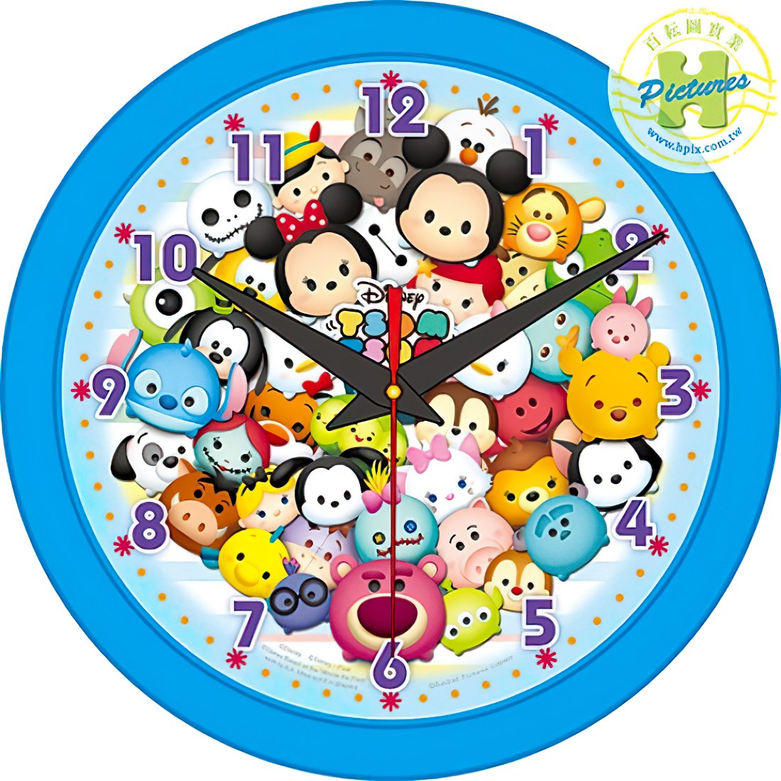 hundred-pictures-hpd0168-001-disney-tsum-tsum-168-pieces-clock-puzzle