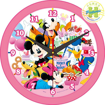 hundred-pictures-hpd0168-002-mickey-mouse-&-friends-clock-168-pieces-clock-puzzle