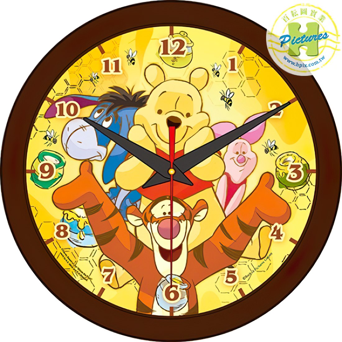 hundred-pictures-hpd0168-003-winnie-the-pooh-168-pieces-clock-puzzle