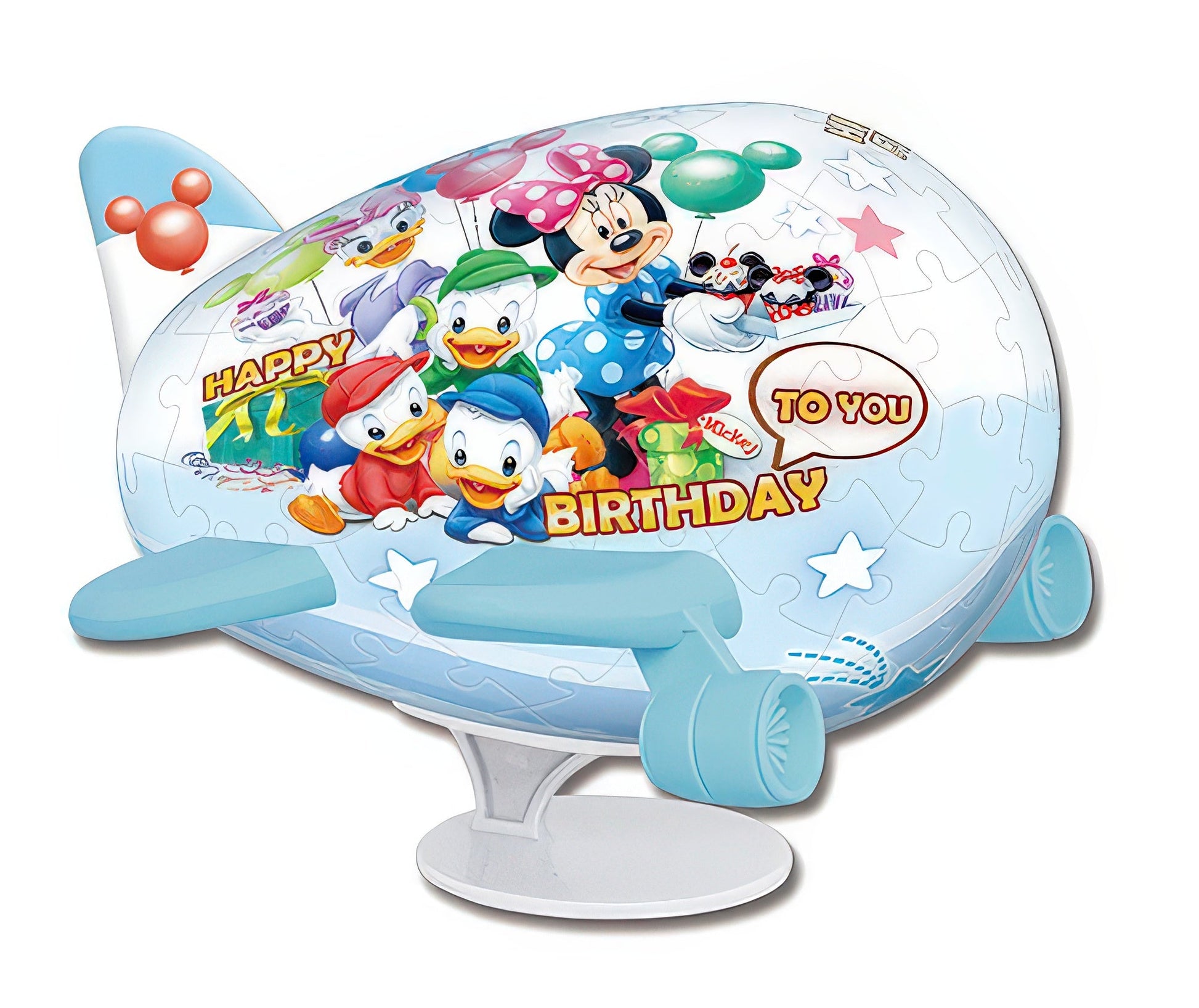 hundred-pictures-hpd0258003-mickey-friends-airplane-mickey-family-80-pieces-3d-puzzle