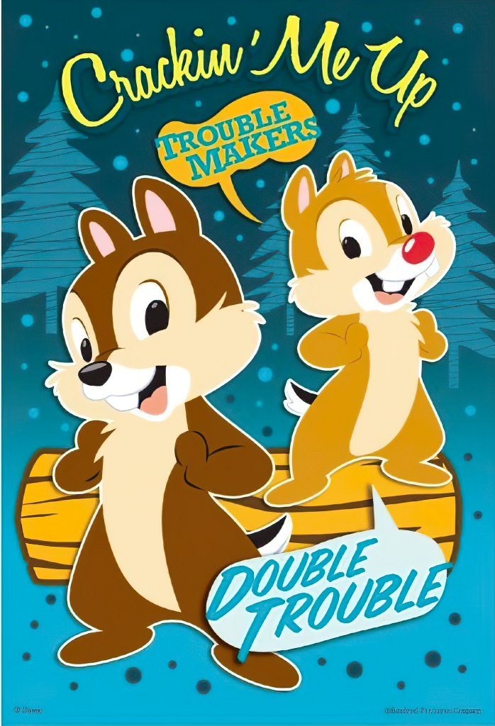 hundred-pictures-hpd030-002-chip-&-dale-30-pieces-note-puzzle