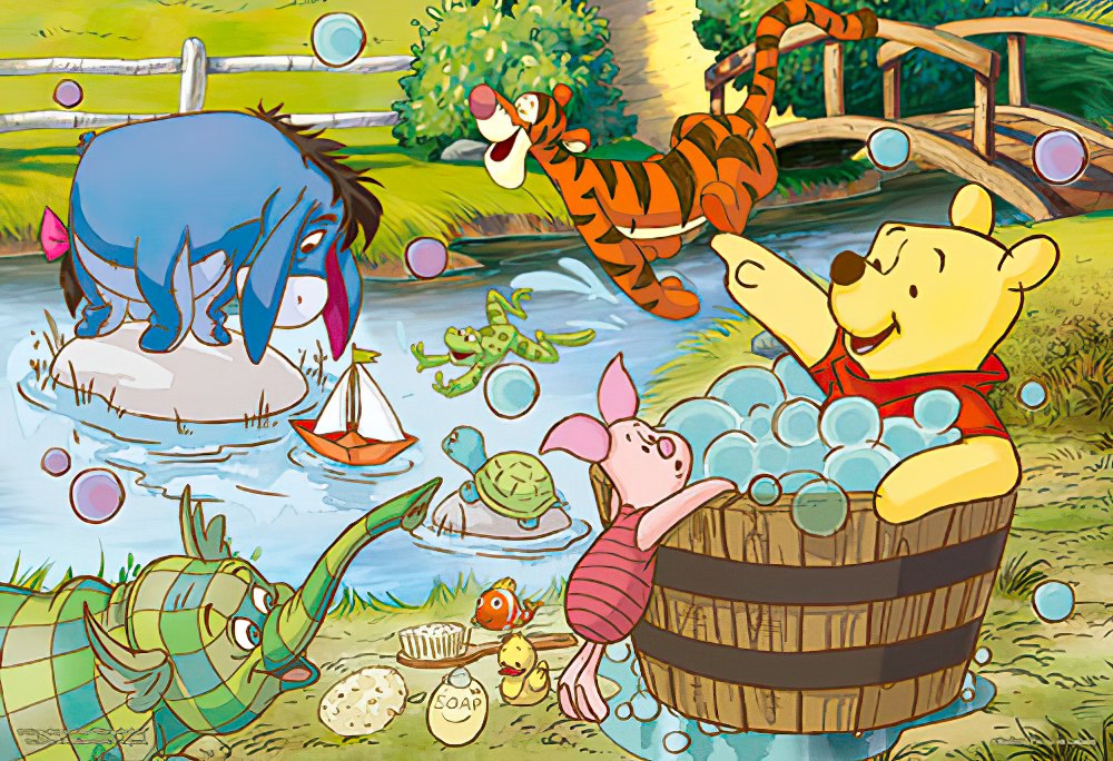 hundred-pictures-hpd0300s-164-winnie-the-pooh-3-300-pieces-jigsaw-puzzle