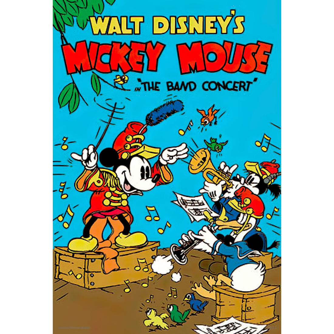 hundred-pictures-hpd0300s-201-mickey-mouse-(collection-poster-series)-mickey-(2)-300-pieces-jigsaw-puzzle