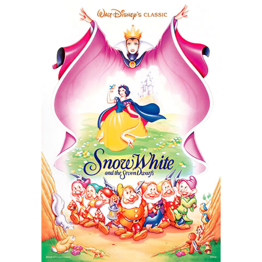 hundred-pictures-hpd0300s-203-disney-princess-(collection-poster-series)-snow-white-300-pieces-jigsaw-puzzle
