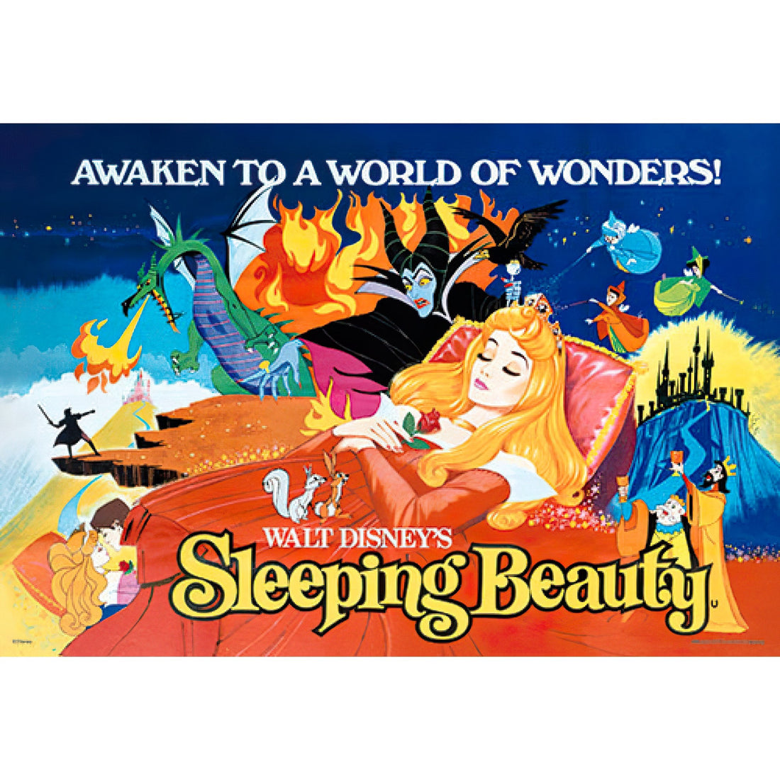 hundred-pictures-hpd0300s-204-disney-princess-(collection-poster-series)-aurora-300-pieces-jigsaw-puzzle