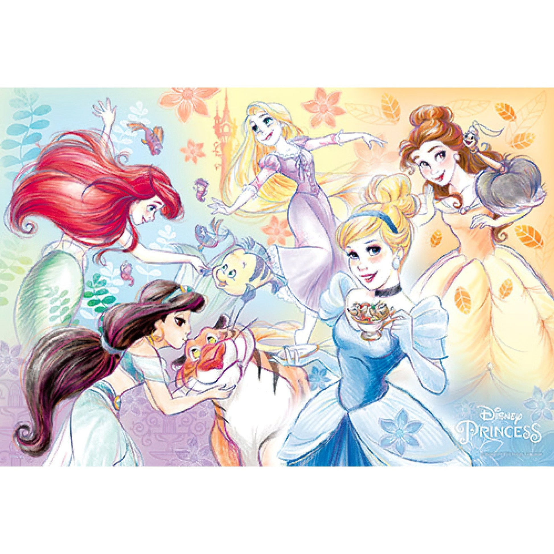 hundred-pictures-hpd0300s-218-disney-princess-4-300-pieces-jigsaw-puzzle