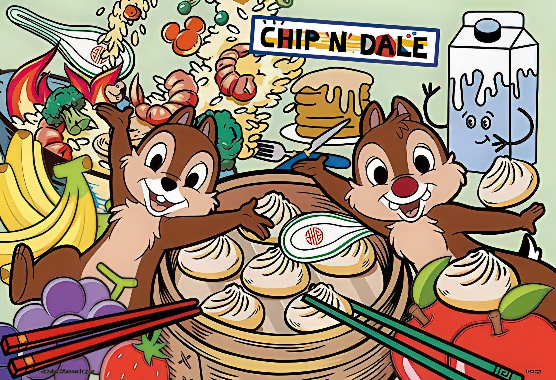 hundred-pictures-hpd0300s-246-chip-an'-dale-(4)-300-pieces-jigsaw-puzzle
