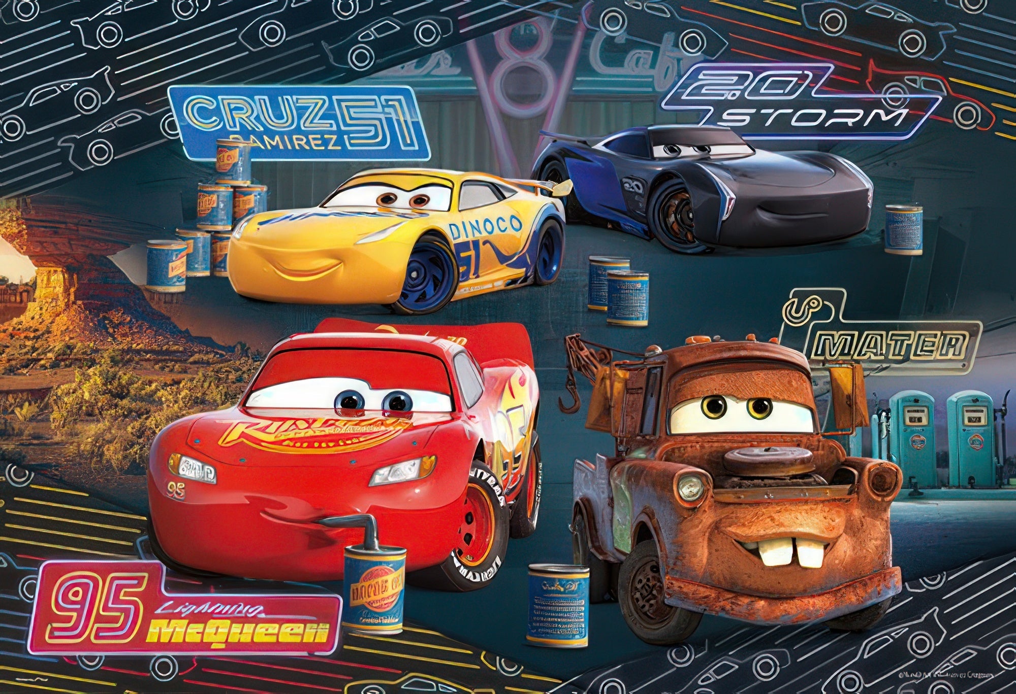 hundred-pictures-hpd0300s-252-cars-(7)-300-pieces-jigsaw-puzzle