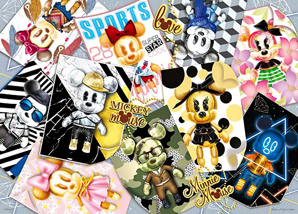 hundred-pictures-hpd0520-108-mickey-friends-6-520-pieces-jigsaw-puzzle