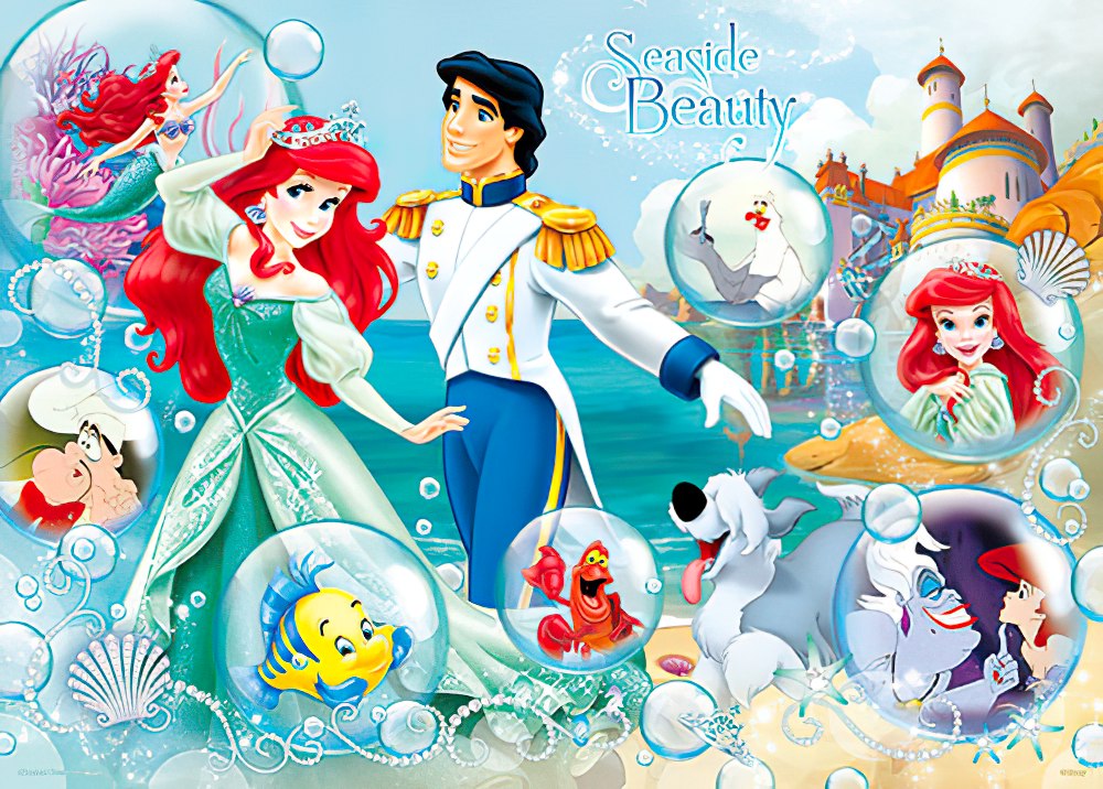 hundred-pictures-hpd0520-137-the-little-mermaid-4-520-pieces-jigsaw-puzzle