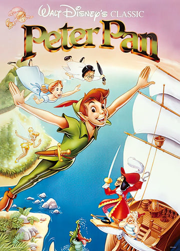 hundred-pictures-hpd0520-157-peter-pan-(collection-poster-series)-520-pieces-jigsaw-puzzle
