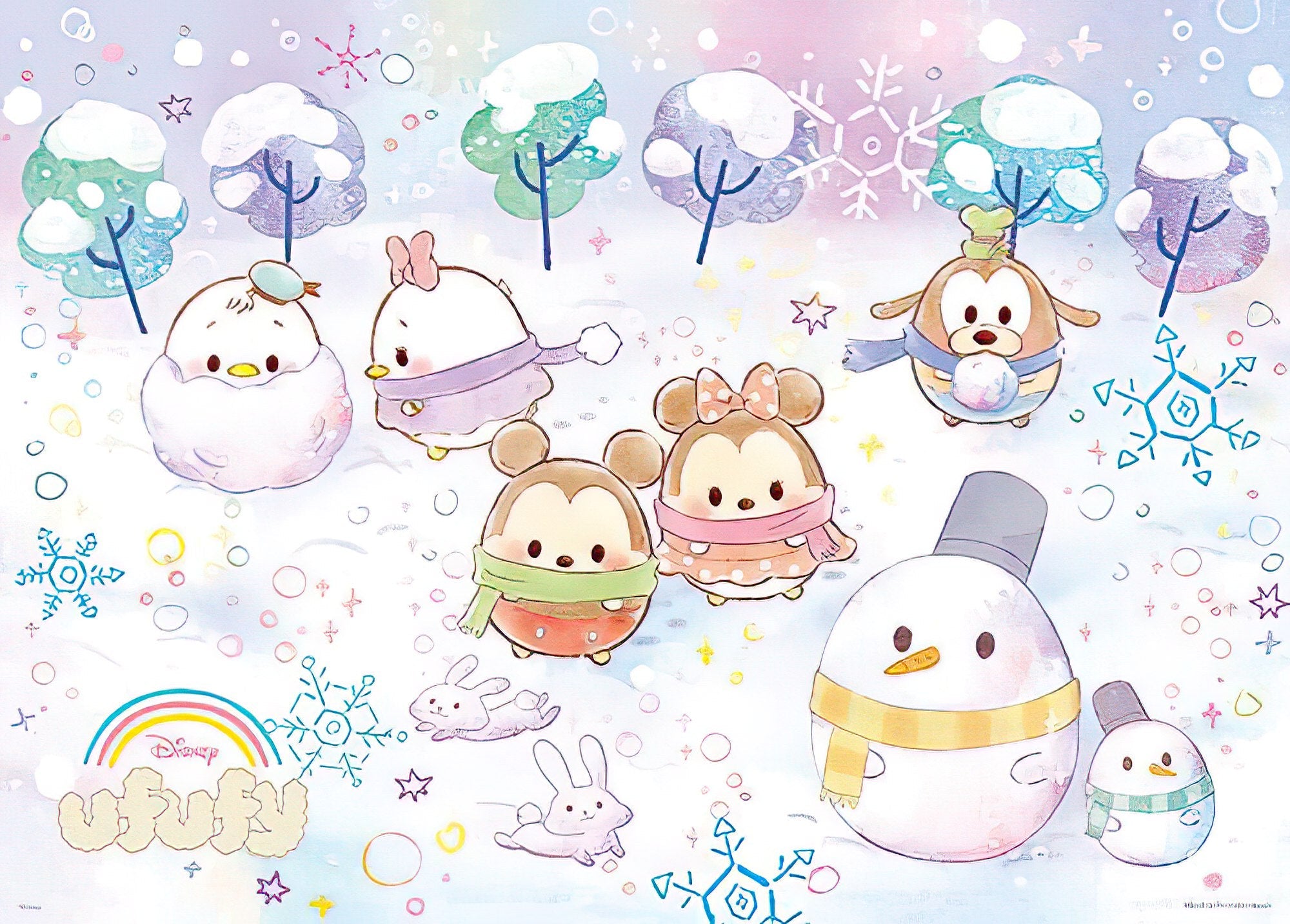 hundred-pictures-hpd0520-174-disney-ufufy-winter-snowy-land-520-pieces-jigsaw-puzzle