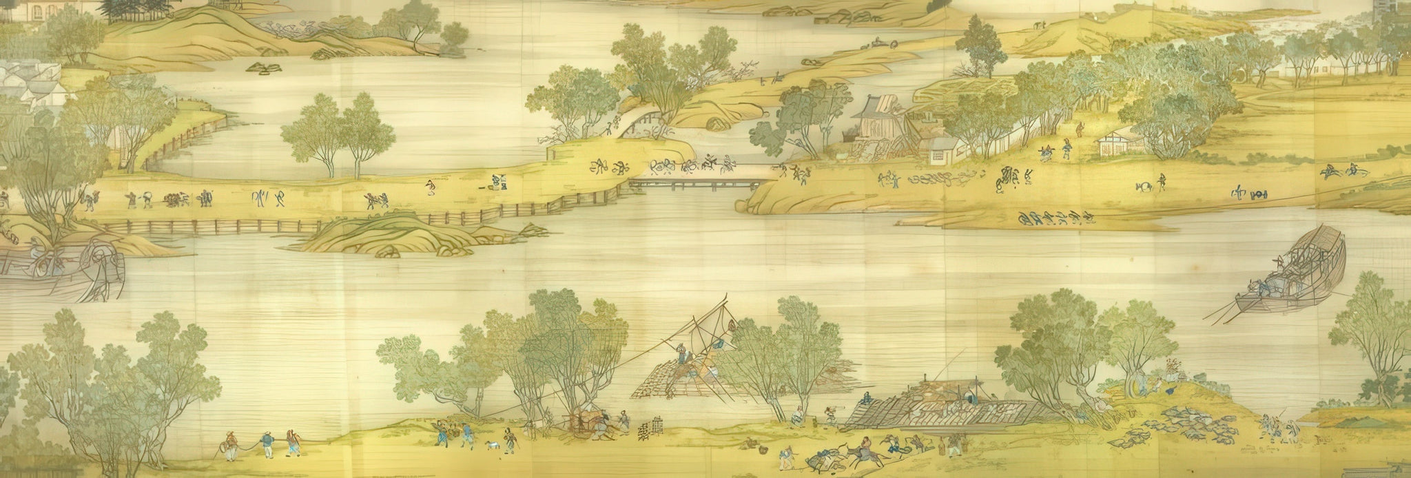 hundred-pictures-hpn01008-004-qing-dynasty,-along-the-river-during-the-qingming-festival-(4)-1000-pieces-jigsaw-puzzle