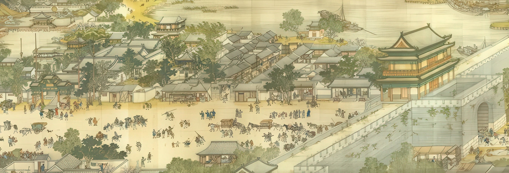 hundred-pictures-hpn01008-007-qing-dynasty,-along-the-river-during-the-qingming-festival-(7)-1000-pieces-jigsaw-puzzle