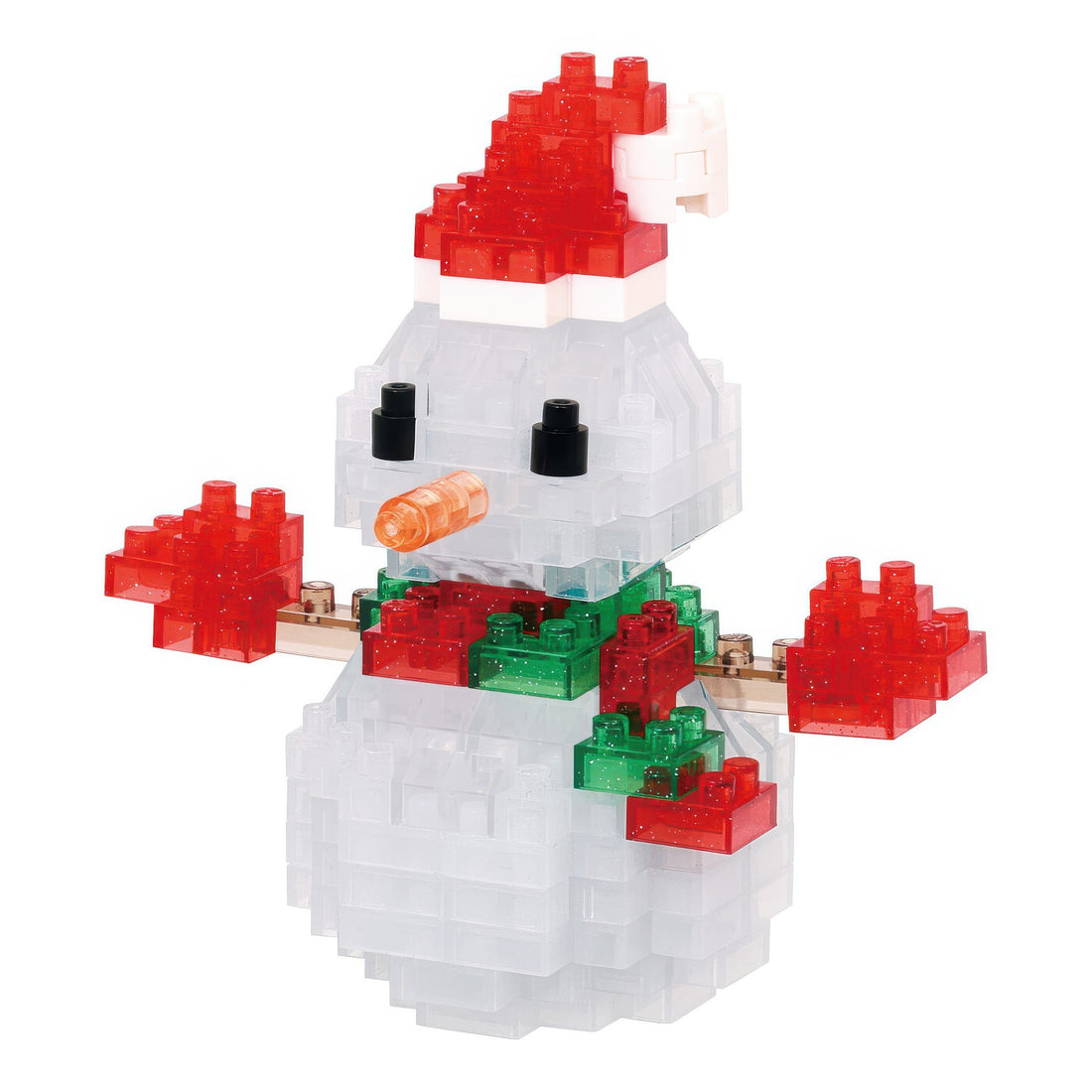 kawada-nbc-368-snowman-160-pieces-mini-block