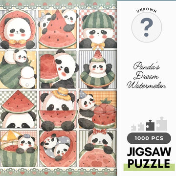 kessing-l43-panda's-watermelon-dream-1000-pieces-jigsaw-puzzle