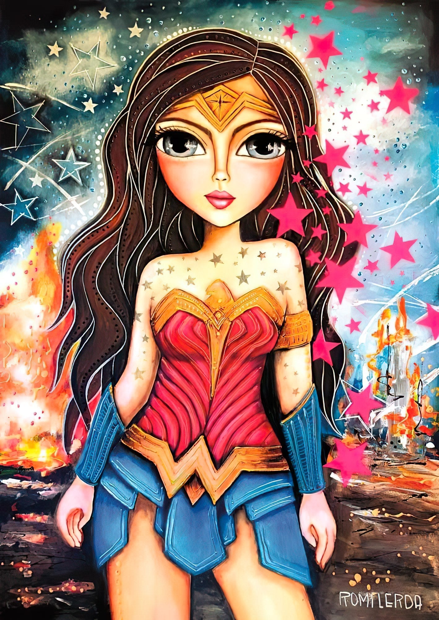 magnolia-1712-illustration-wonder-woman-1000-pieces-jigsaw-puzzle