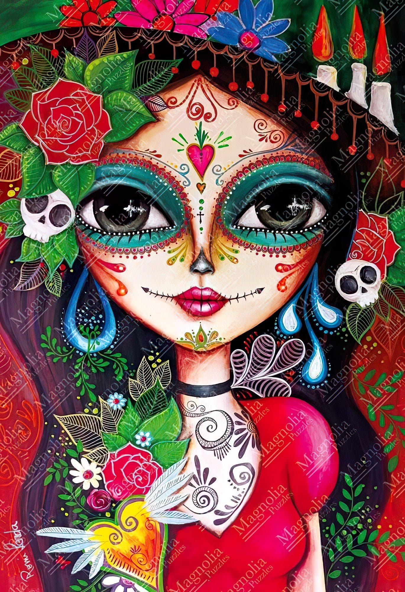 magnolia-1715-illustration-catrina-1000-pieces-jigsaw-puzzle